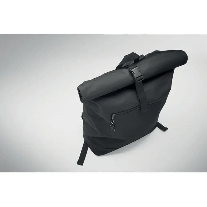 Rolltop-Rucksack 600D - IREA - Schwarz