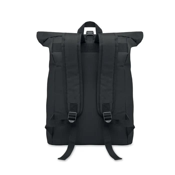 Rolltop-Rucksack 600D - IREA - Schwarz
