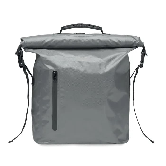 Rolltop-Tasche RPET - SCUBAROLL - Steingrau