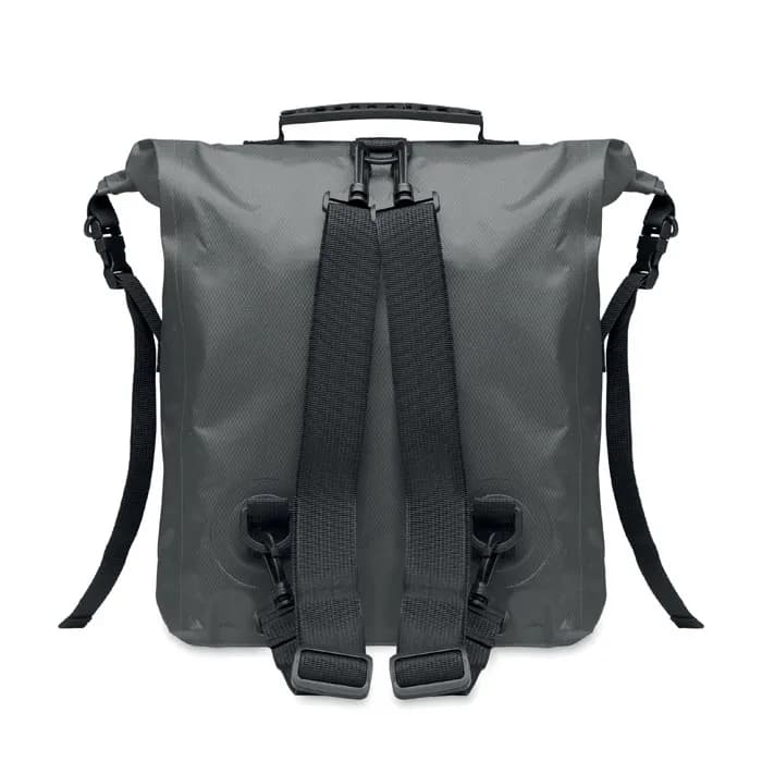Rolltop-Tasche RPET - SCUBAROLL - Steingrau