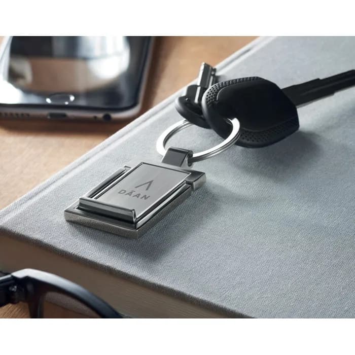 Schlüsselring mit Halter - STANRIN - Silber