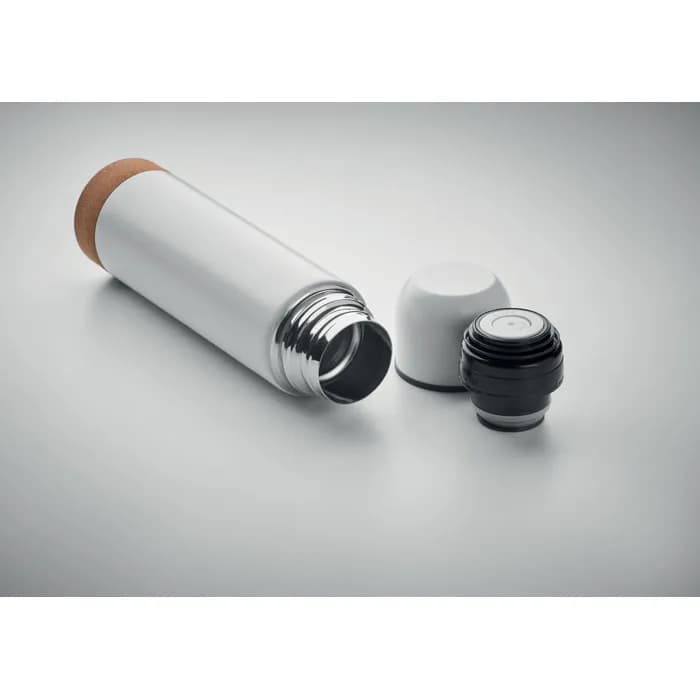 Doppelwandige Flasche 500ml - AVENTUR - Weiß