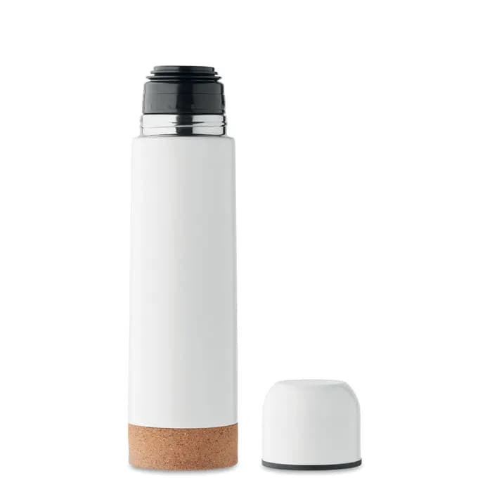 Doppelwandige Flasche 500ml - AVENTUR - Weiß