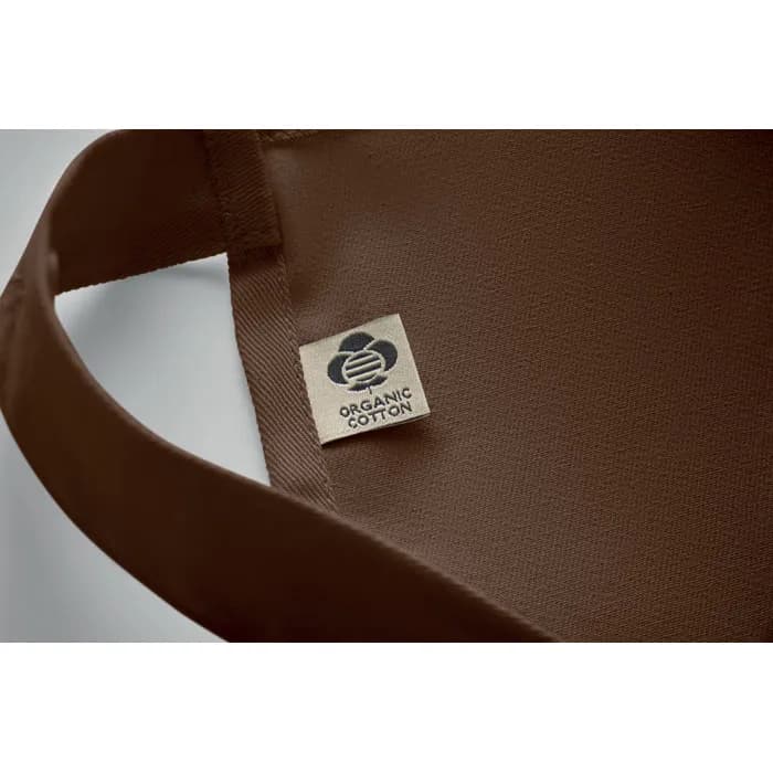 Küchenschürze Organic Cotton - GAMMA - Schokolade