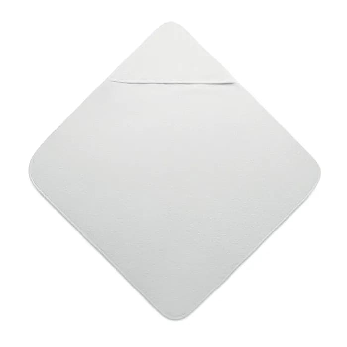 Kapuzenbadetuch Baby - HUGME - Weiß