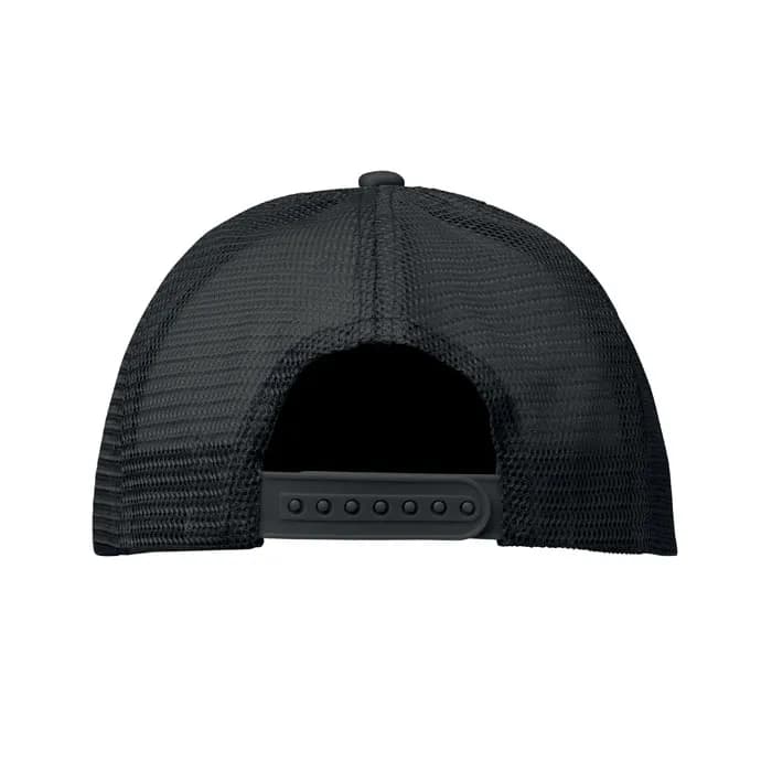 TRUCKER CAP 5 PANELS - BUBBLE - Schwarz