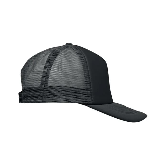 TRUCKER CAP 5 PANELS - BUBBLE - Schwarz
