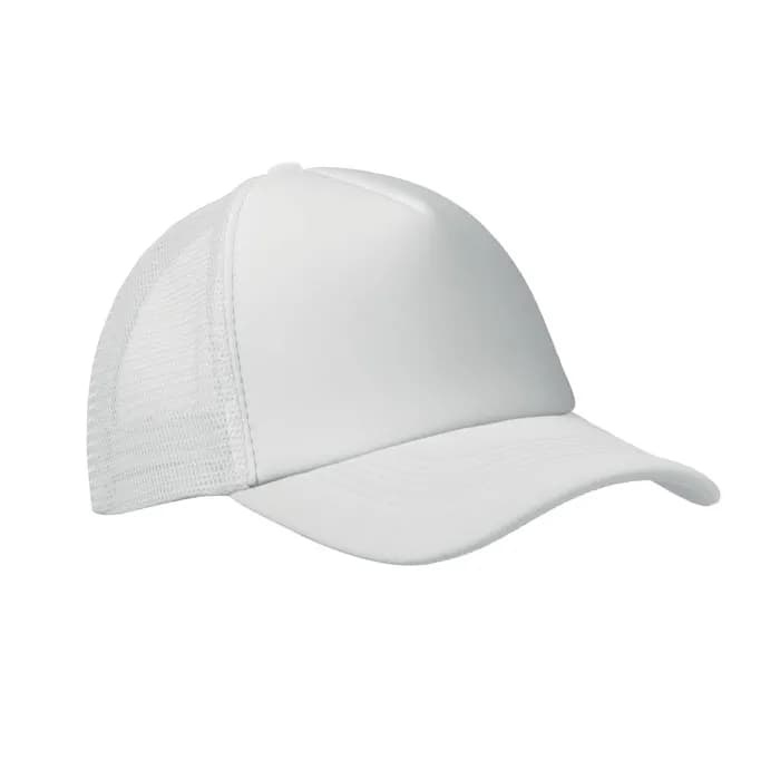 TRUCKER CAP 5 PANELS - BUBBLE - Weiß