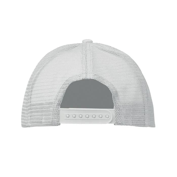 TRUCKER CAP 5 PANELS - BUBBLE - Weiß