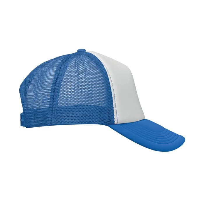 TRUCKER CAP 5 PANELS - BUBBLE - Weiß/blau