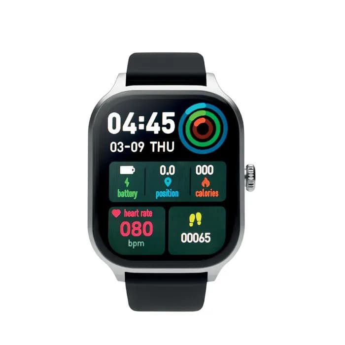 4.0 Fitness Smart Watch - IRTO - Silber