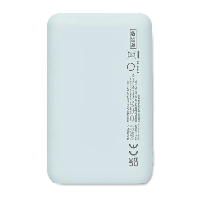 Powerbank 5000 mAh - POWER52C - Babyblau