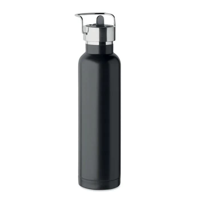 Doppelwandige Flasche 660 ml - RIFLOW - Schwarz
