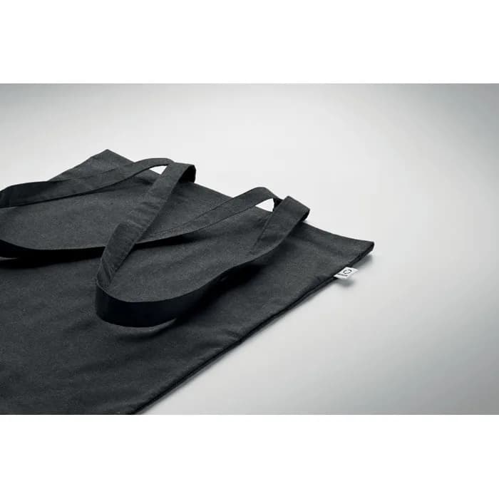 Einkaufstasche recy. Baumwolle - VIVEKA COLOUR - Schwarz