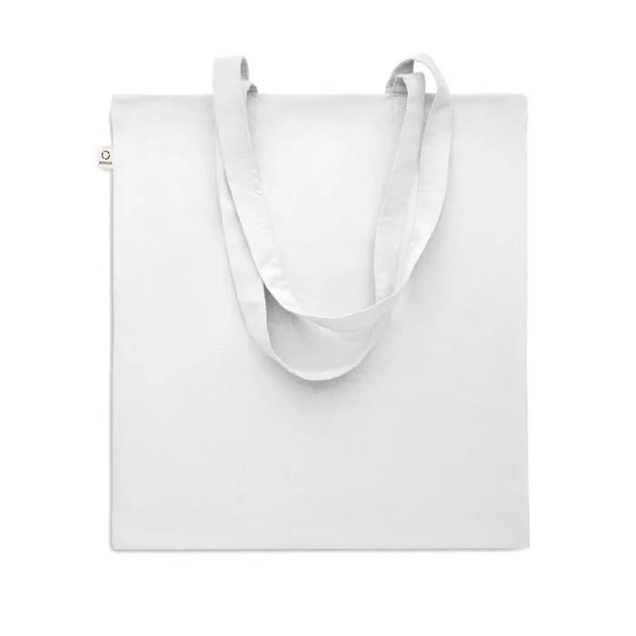 Einkaufstasche recy. Baumwolle - VIVEKA COLOUR - Weiß
