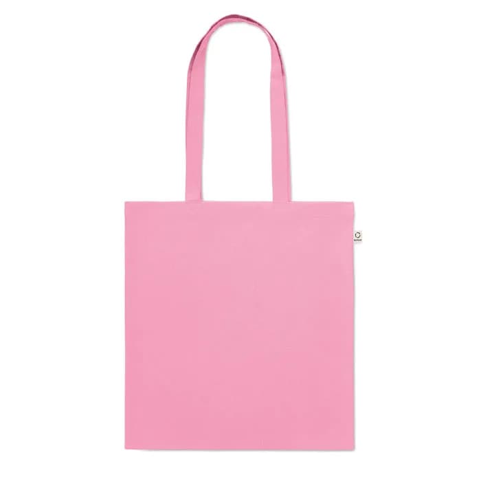 Einkaufstasche recy. Baumwolle - VIVEKA COLOUR - Babyrosa