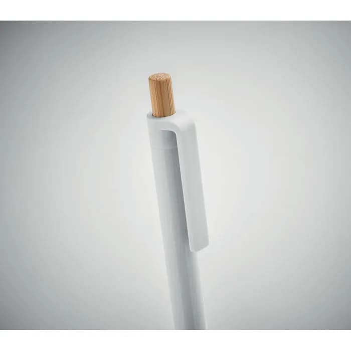 Druckkugelschreiber recy. ABS - PENU - Weiß