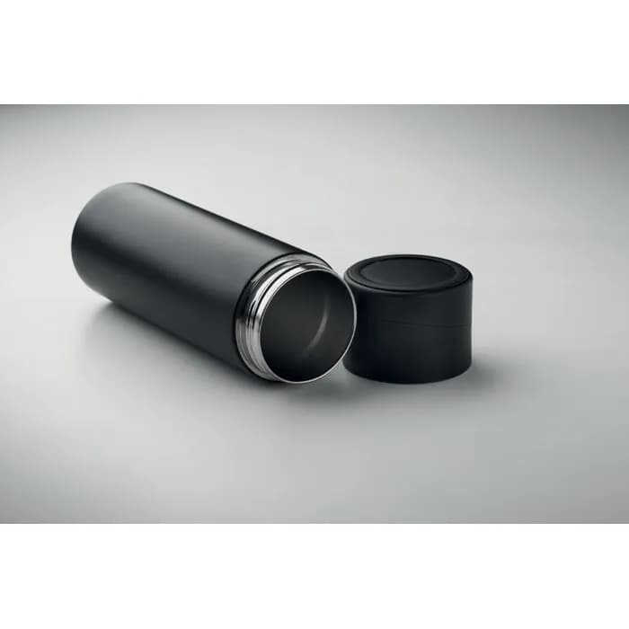 Doppelwandige Flasche 420 ml - PHOTTLE - Schwarz