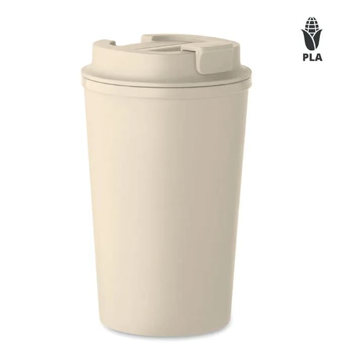 Doppelwandiger Becher 350 ml - BEIBAKU - Beige