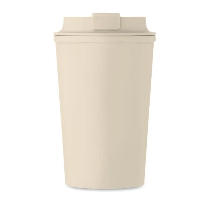 Doppelwandiger Becher 350 ml - BEIBAKU - Beige