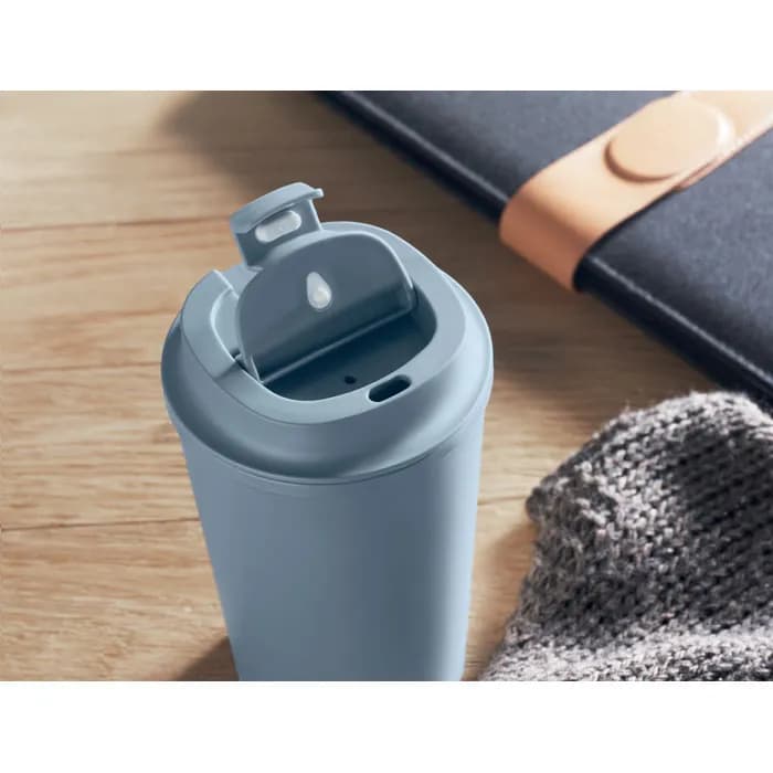 Doppelwandiger Becher 350 ml - BEIBAKU - Petrol