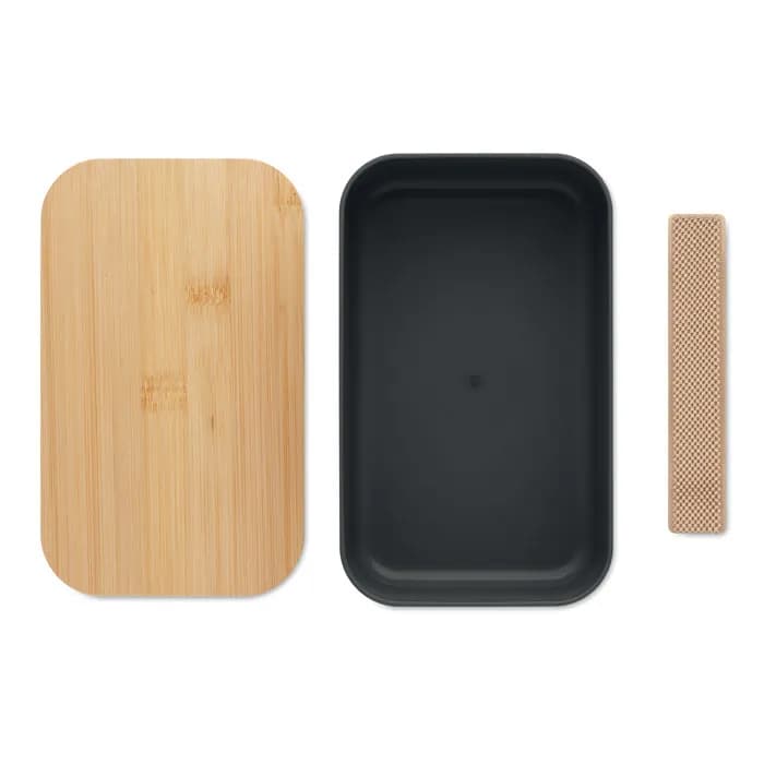 Lunchbox PLA Mais 1000ml - BEIBABOX - Schwarz