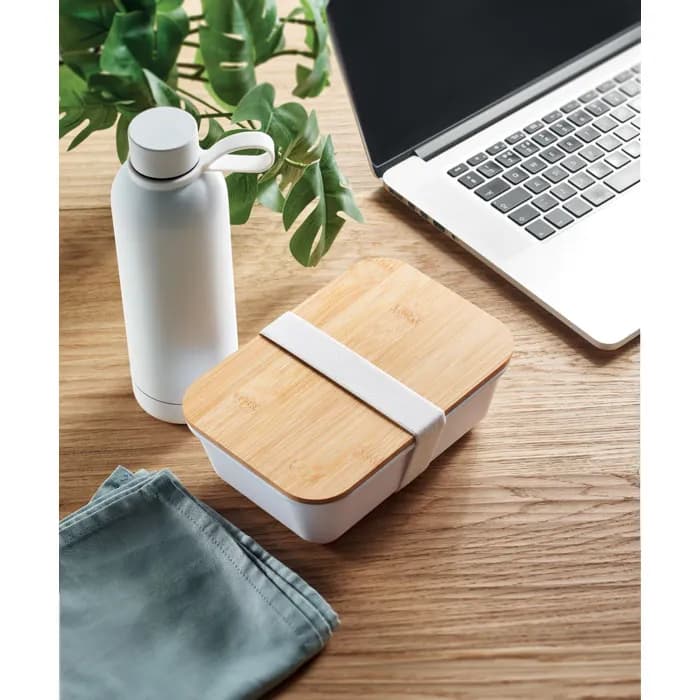 2-teiliges Lunch-Set - EMERALD SET - Weiß