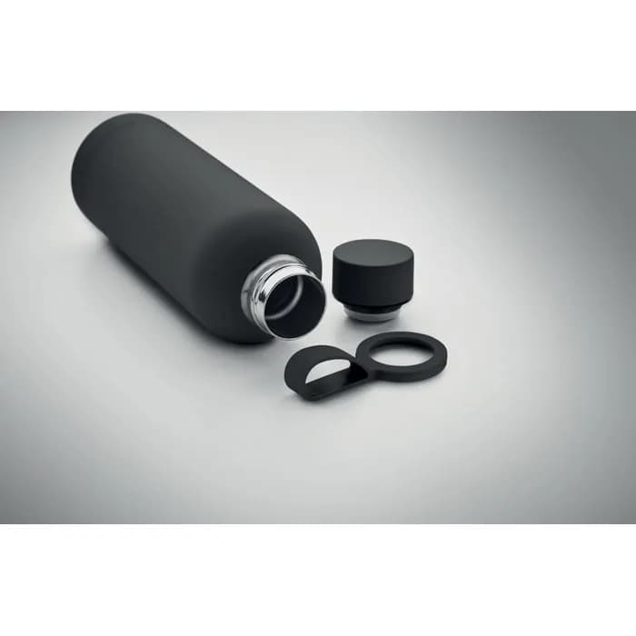 Doppelwandige Flasche 500 ml - EMERALD - Schwarz