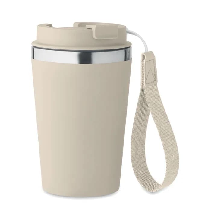 Doppelwandiger Trinkbecher 350 - TOPAZ - Beige