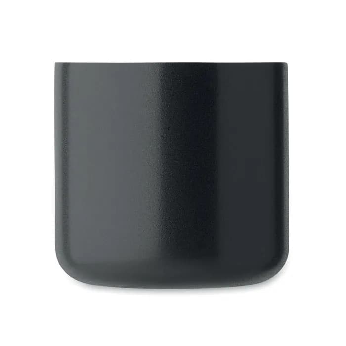 Doppelwandiger Becher 350 ml - ACERO - Schwarz