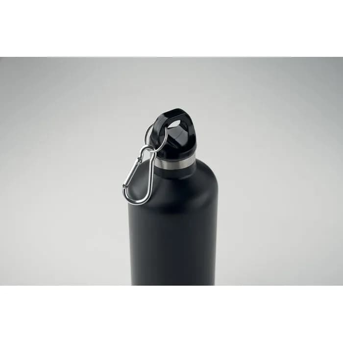 Doppelwandige Flasche 500 ml - CARABI - Schwarz