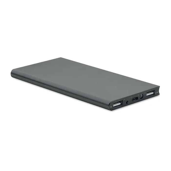 8000 mAh Powerbank - POWERFLAT8C - Titan