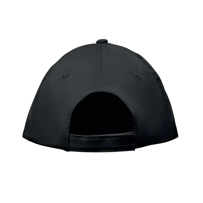 BASEBALL CAP 5 PANELS 180G/M² - SUNNY - Schwarz