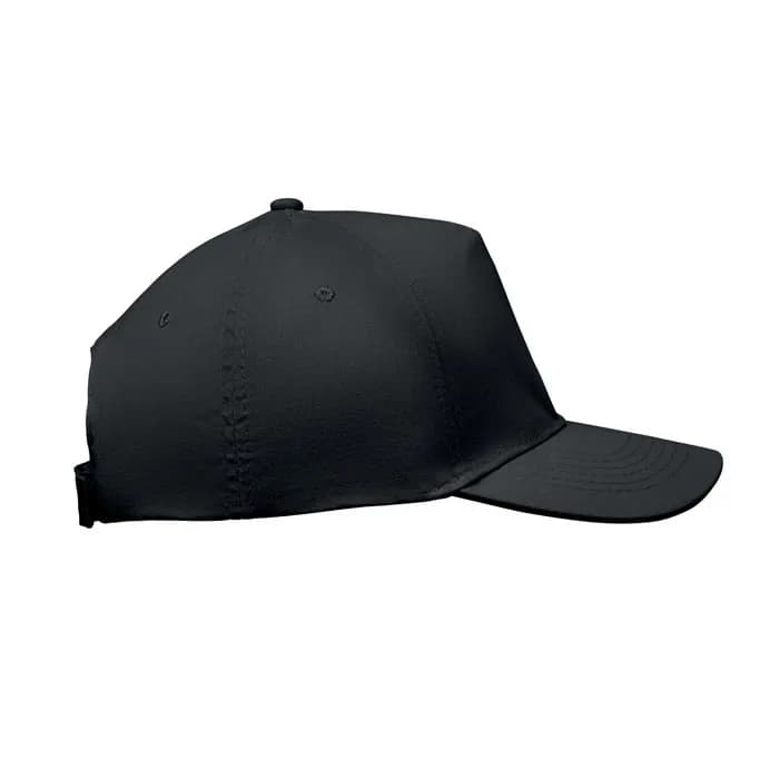 BASEBALL CAP 5 PANELS 180G/M² - SUNNY - Schwarz