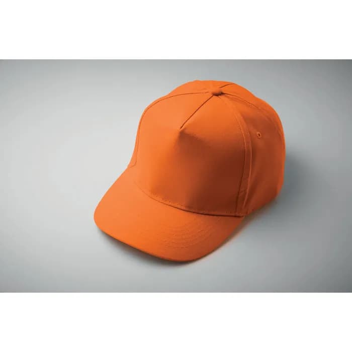 BASEBALL CAP 5 PANELS 180G/M² - SUNNY - Orange