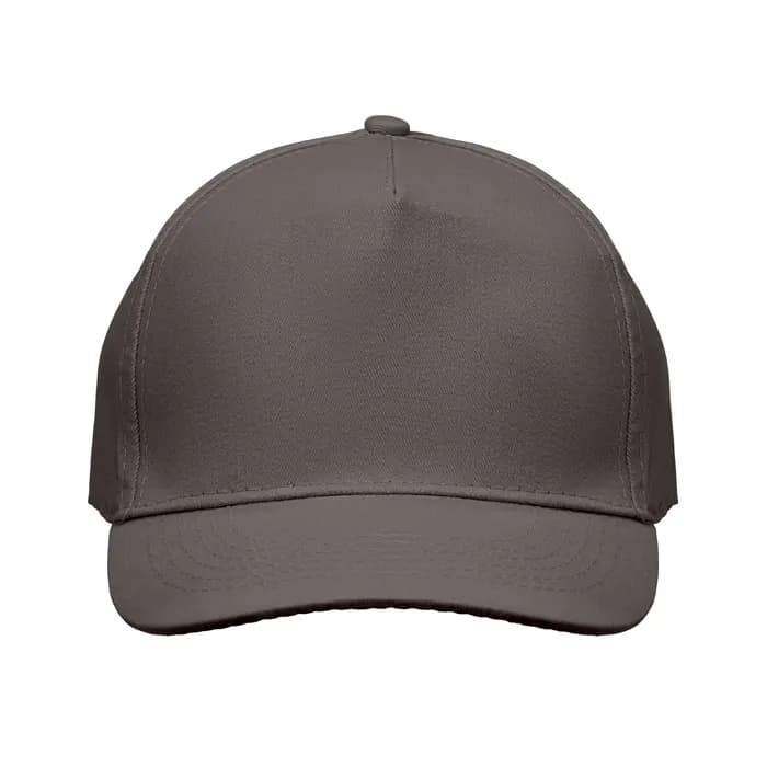 BASEBALL CAP 5 PANELS 180G/M² - SUNNY - Steingrau