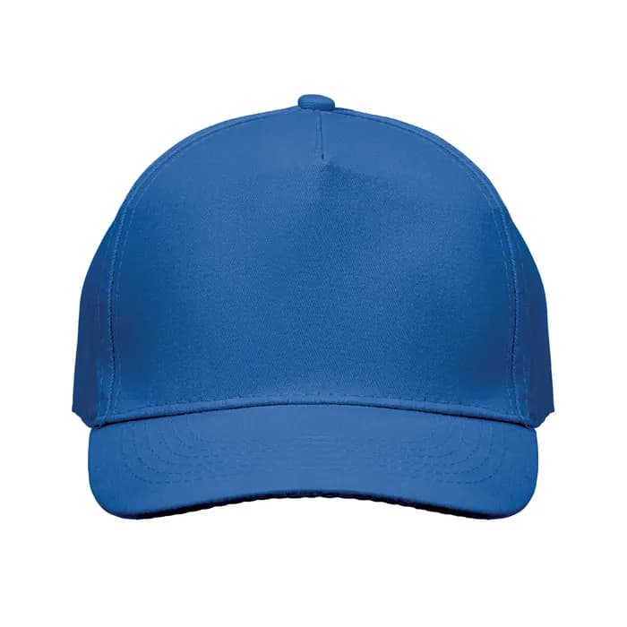 BASEBALL CAP 5 PANELS 180G/M² - SUNNY - Königsblau