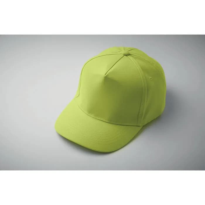 BASEBALL CAP 5 PANELS 180G/M² - SUNNY - Limette