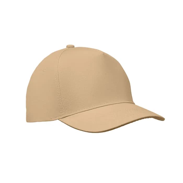 BASEBALL CAP 5 PANELS 180G/M² - SUNNY - Elfenbein
