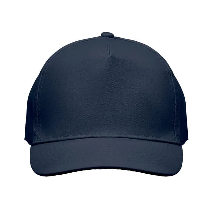 BASEBALL CAP 5 PANELS 180G/M² - SUNNY - Marineblau