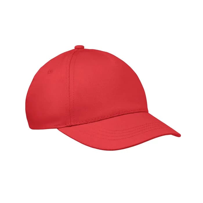 5-Panel-Baseball-Cap Kinder - BUZZ KIDS - Rot