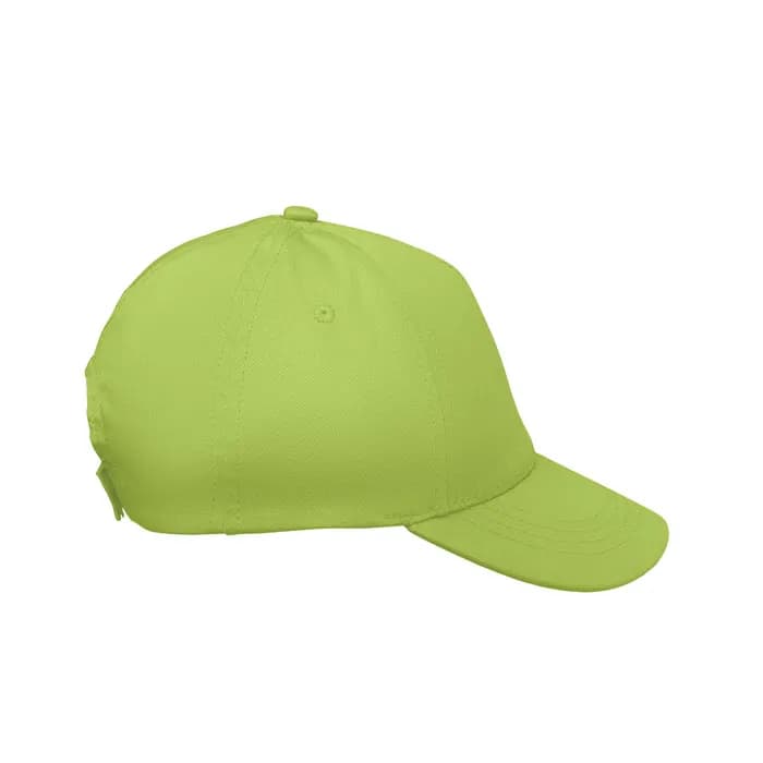 5-Panel-Baseball-Cap Kinder - BUZZ KIDS - Limette