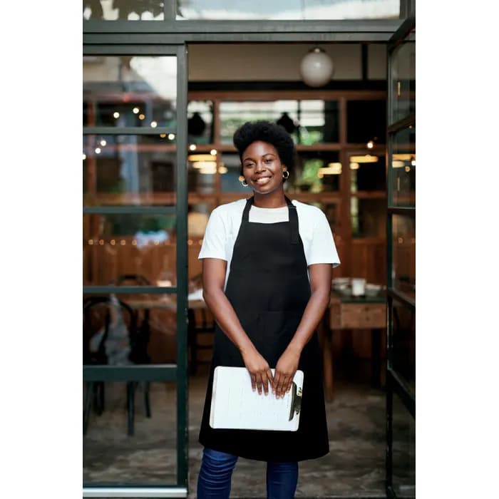 Küchenschürze - GALA - Schwarz
