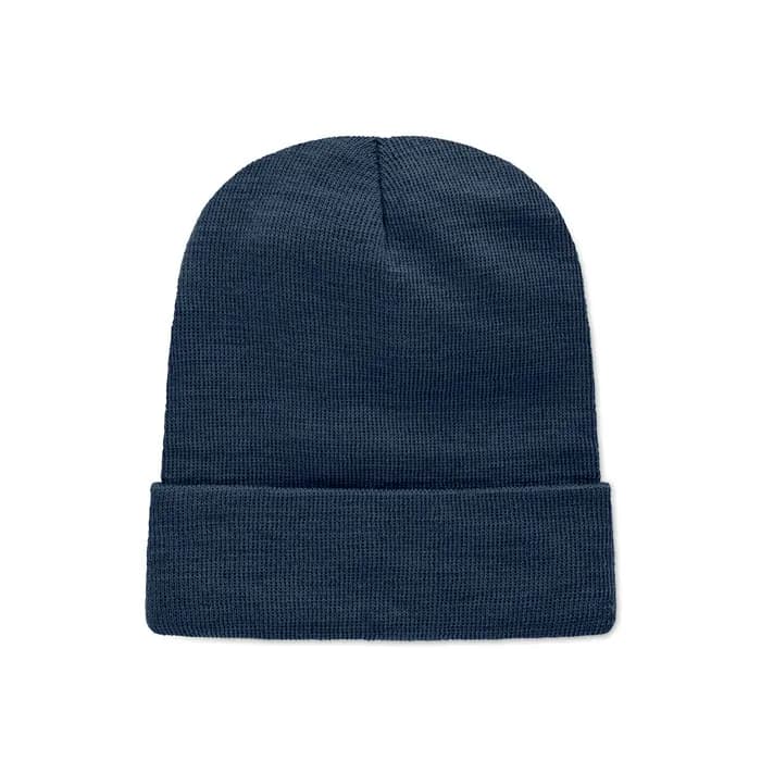Beanie RPET-Polyester - CAPNIT - Marineblau