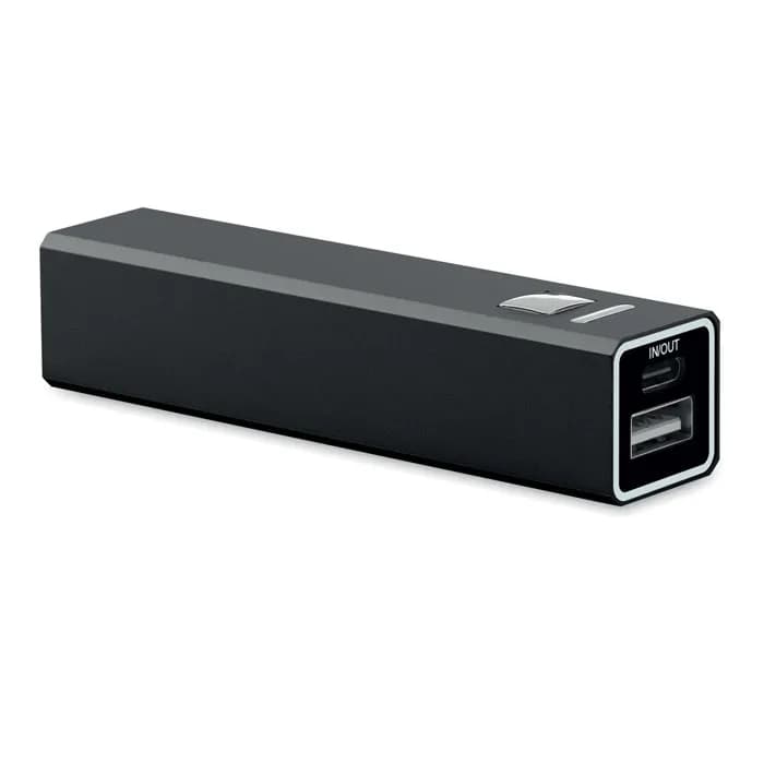 2600 mAh Powerbank - POWERALUC - Schwarz