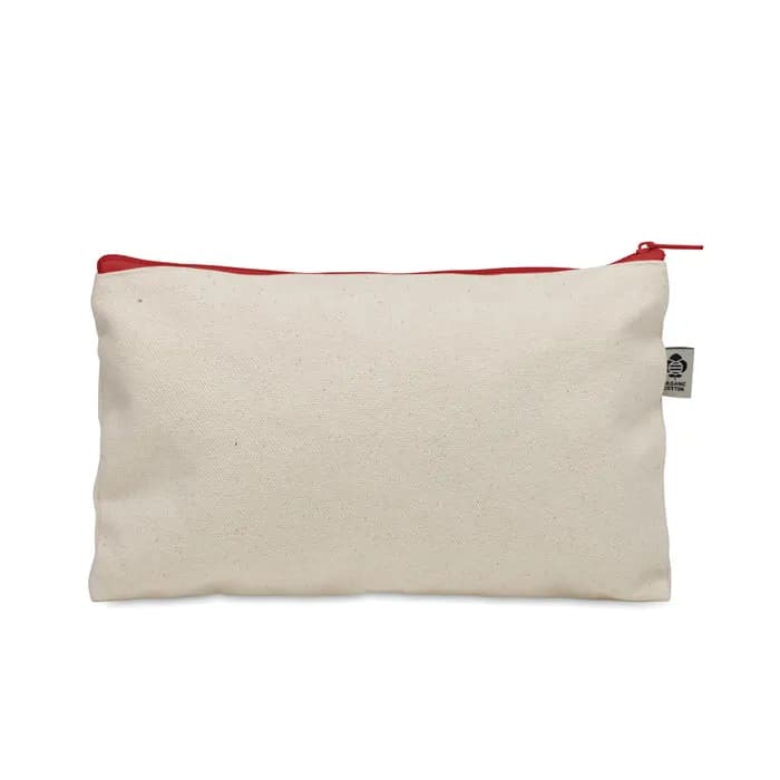 Kosmetiktasche Organic Cotton - PESACARA - Rot
