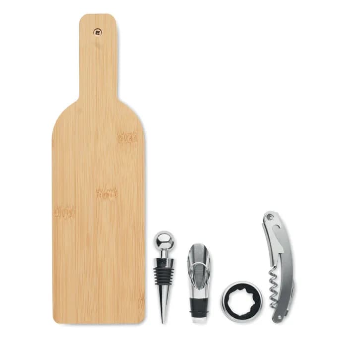 Weinset - VINOVAULT SET - Holz