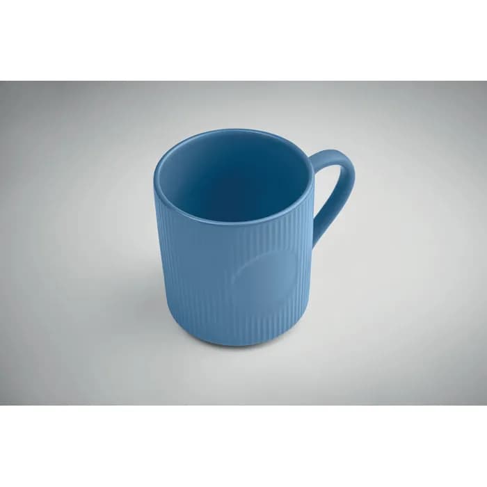 Keramikbecher matt 340ml - RIBMUG - Blau