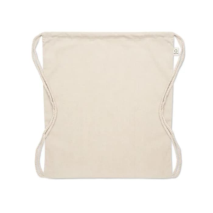 Beutel mit Kordelzug recycelt - CABETRI - Beige