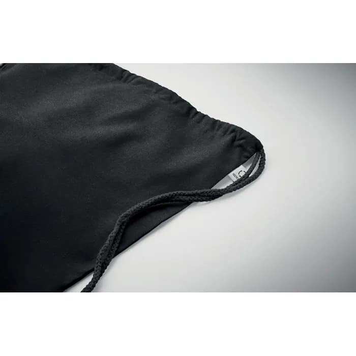 Beutel mit Kordelzug recycelt - CABETRI COLOUR - Schwarz